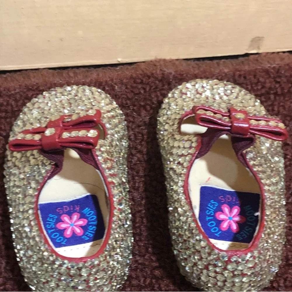 Rhinestone Studded Mary Jane Shoes